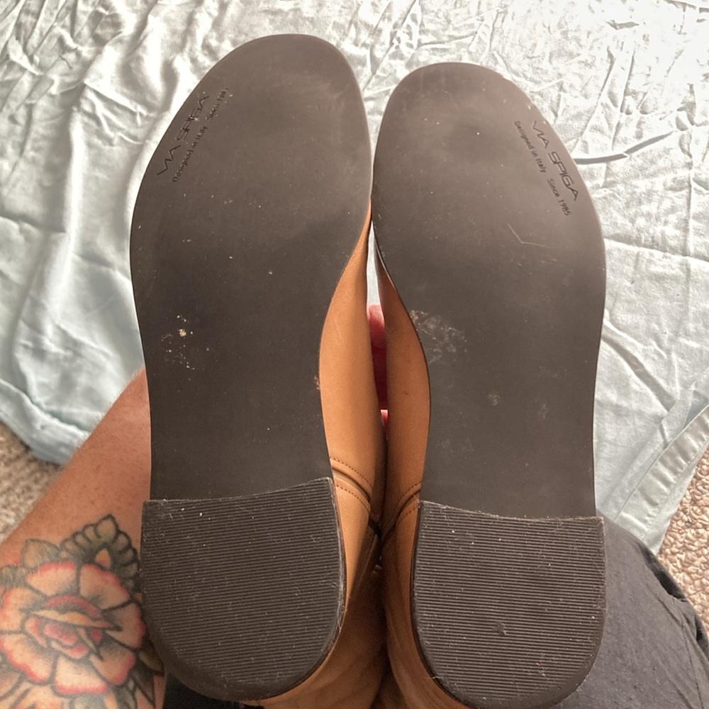 Via Spiga Camel leather Boots - Picture 8 of 14